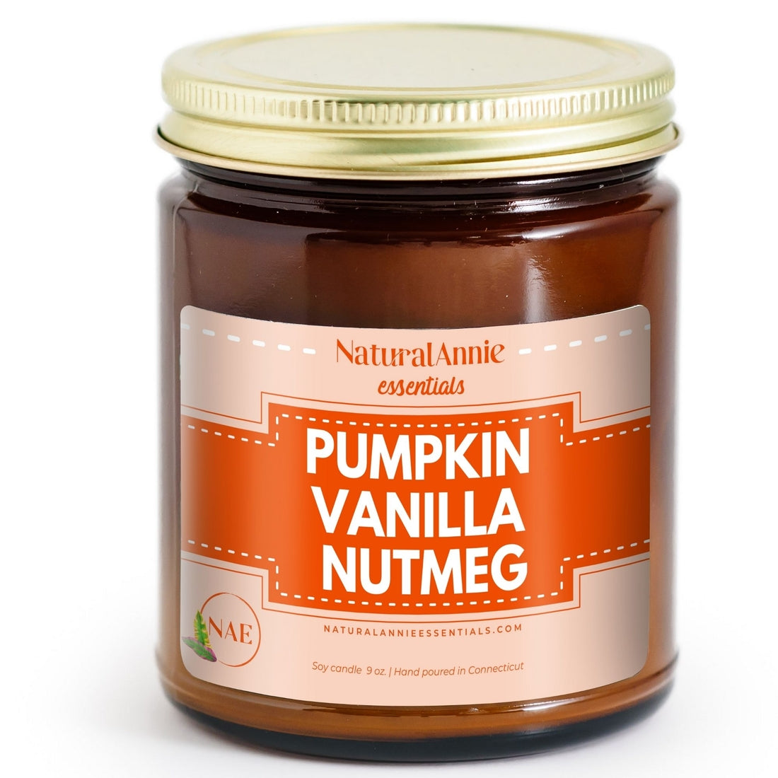 PUMPKIN VANILLA NUTMEG CANDLE