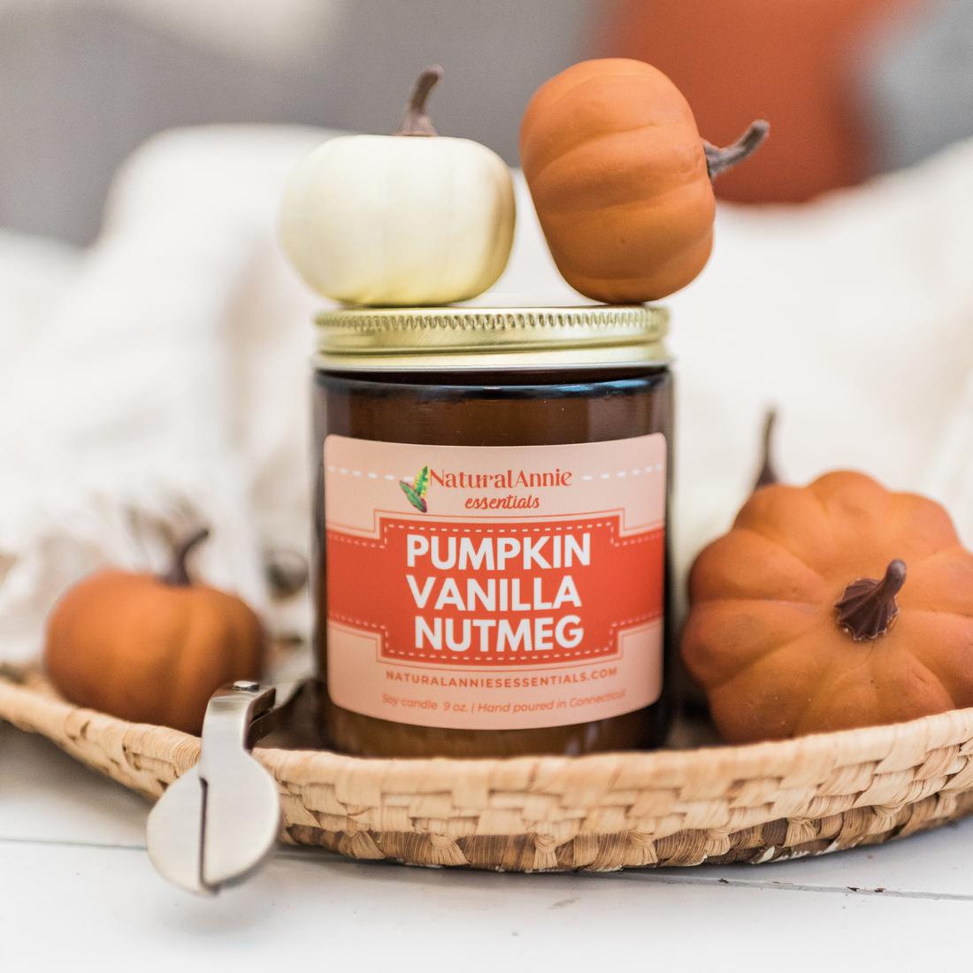 PUMPKIN VANILLA NUTMEG CANDLE