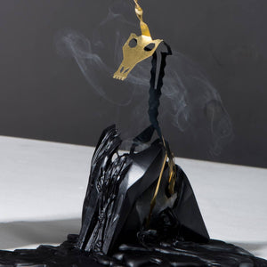 BLACK UNICORN CANDLE