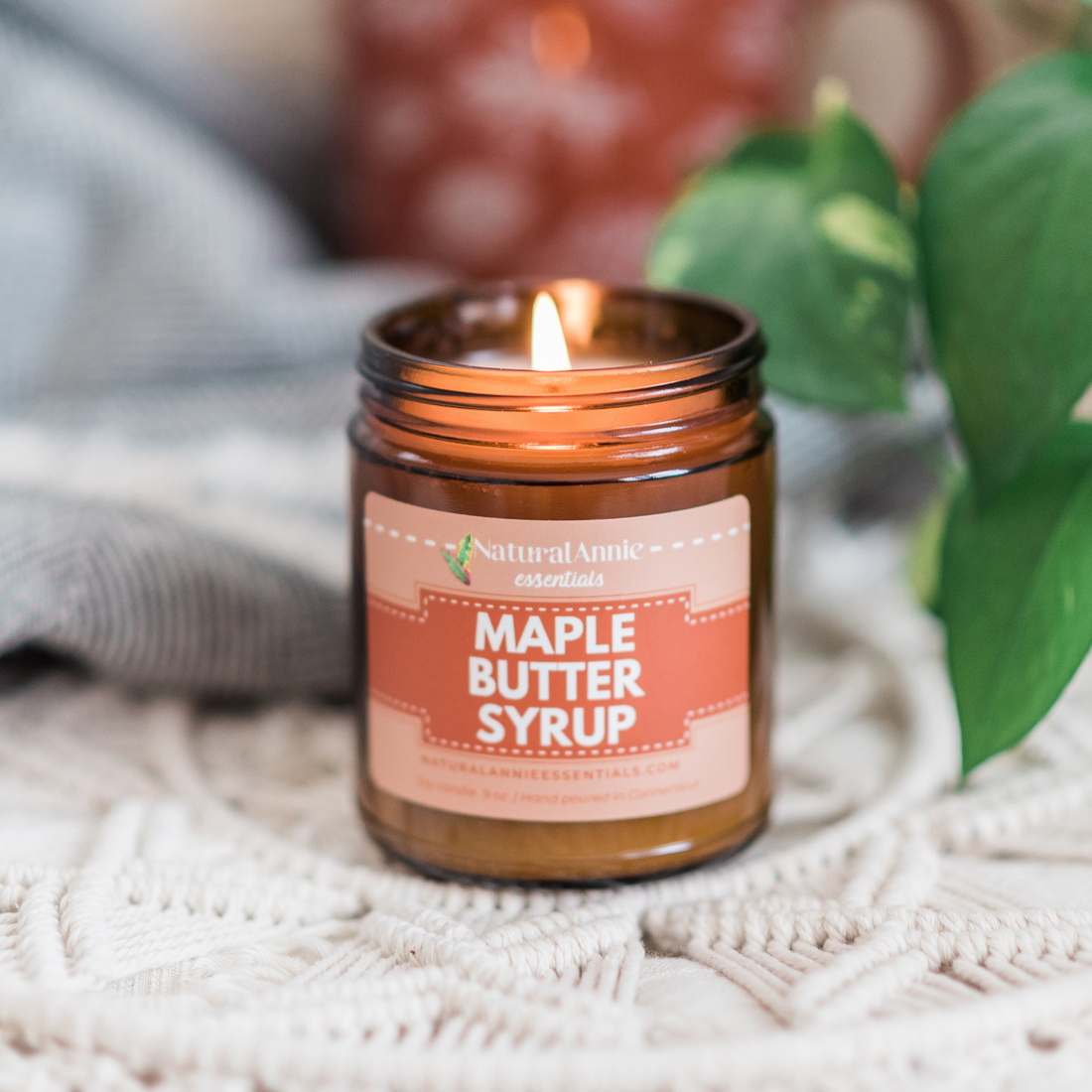 MAPLE BUTTER SYRUP CANDLE