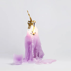 PURPLE UNICORN CANDLE