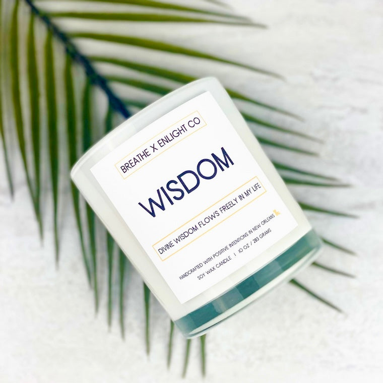 WISDOM AFFIRMATION CANDLE