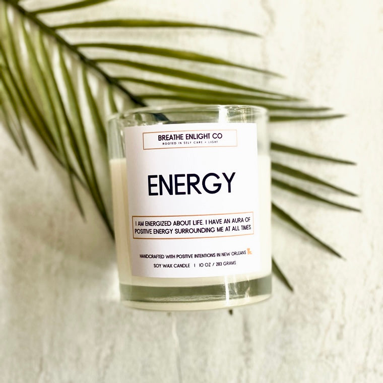 ENERGY AFFIRMATION CANDLE