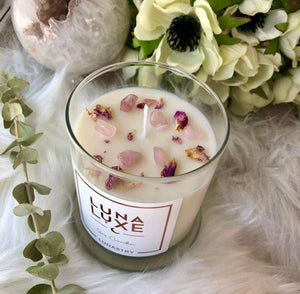 ROSE QUARTZ CANDLE