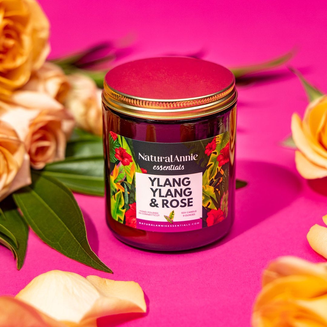 YLANG YLANG & ROSE CANDLE