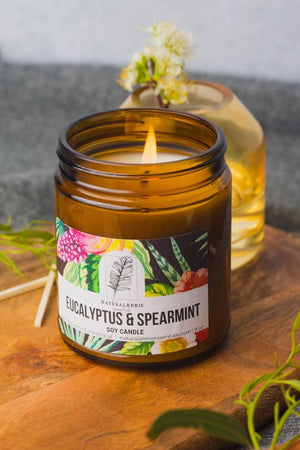 EUCALYPTUS + SPEARMINT CANDLE