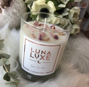 ROSE QUARTZ CANDLE