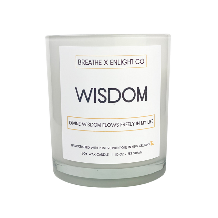 WISDOM AFFIRMATION CANDLE