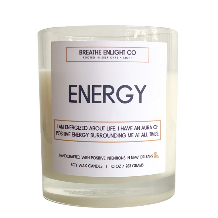 ENERGY AFFIRMATION CANDLE