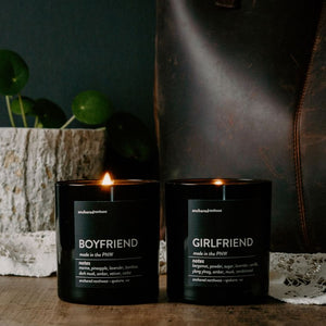 BOYFRIEND | GIRLFRIEND CANDLE DUO