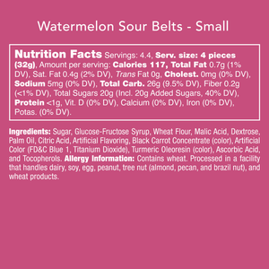 WATERMELON SOUR BELTS