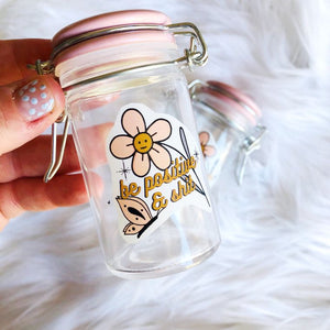 BE POSITIVE STASH JAR