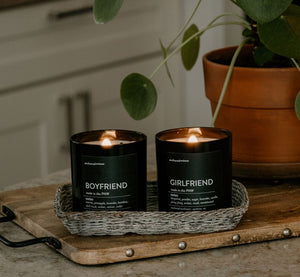 BOYFRIEND | GIRLFRIEND CANDLE DUO