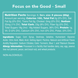 FOCUS ON THE GOOD GUMMIES