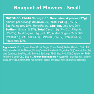BOUQUET OF FLOWERS GUMMIES